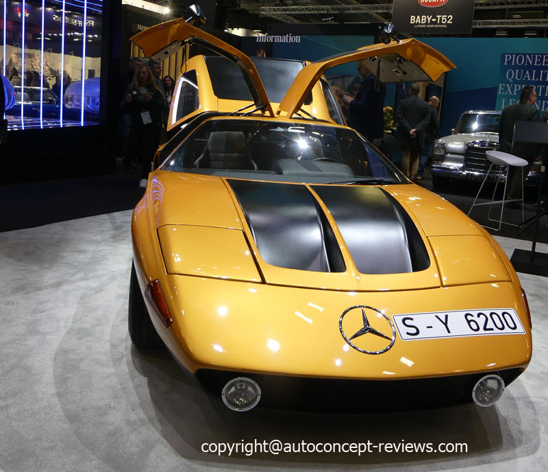 1969 Mercedes C111 prototype with rotary piston engine 